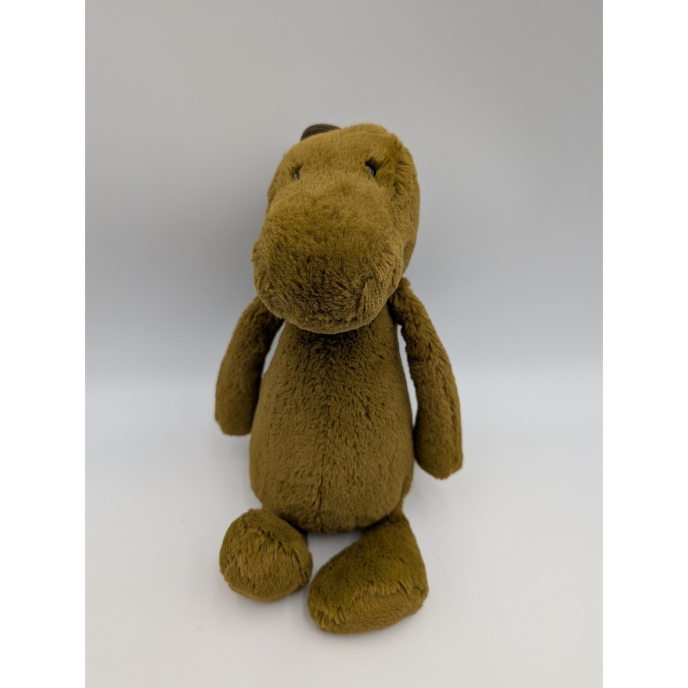 Jellycat Green Dinosaur Plush 12 Inch Stuffed Animal Toy - Picture 2 of 8